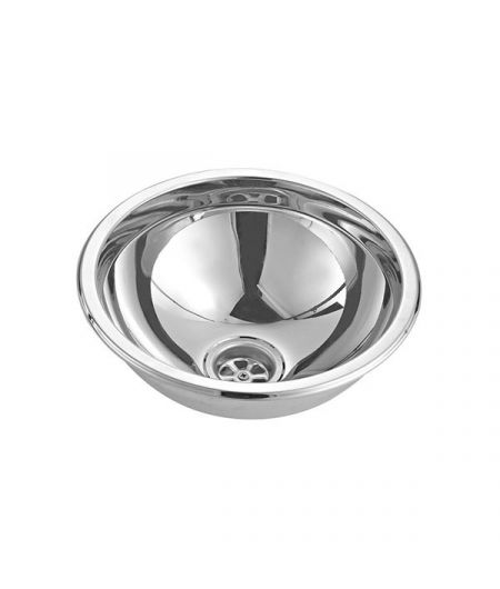 Vasque inox ronde - Ø 260 mm - H 125 mm