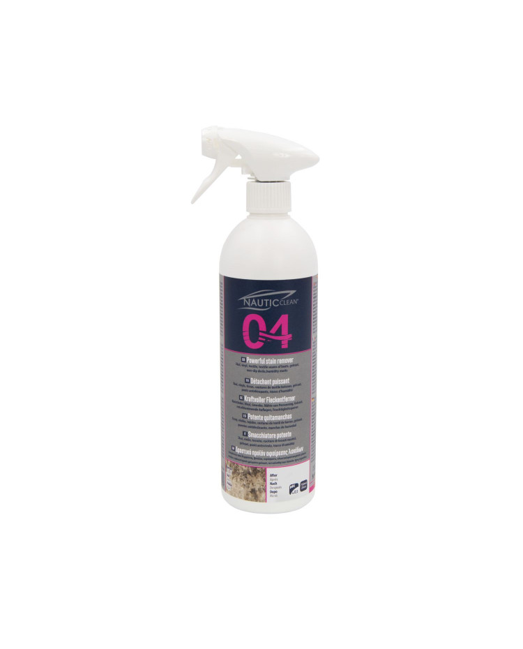 NAUTIC CLEAN 04 Détachant moisissures - vaporisateur 750 ml NAUTIC CLEAN 04 Détachant moisissures - vaporisateur 750 ml