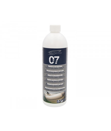 NAUTIC CLEAN 07 Nettoyant pneumatiques & semi-rigides -1 L