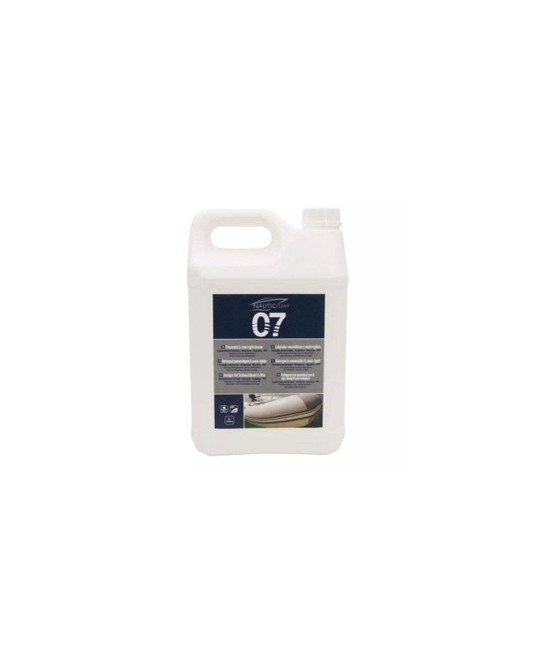 NAUTIC CLEAN 07 Nettoyant pneumatiques & semi-rigides 5 L NAUTIC CLEAN 07 Nettoyant pneumatiques & semi-rigides 5 L