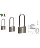 Cadenas chrome avec anse inox longue - 40 mm