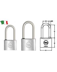 Cadenas chrome avec anse inox - 60 mm