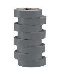 Ruban isolant - gris - Blister de 8