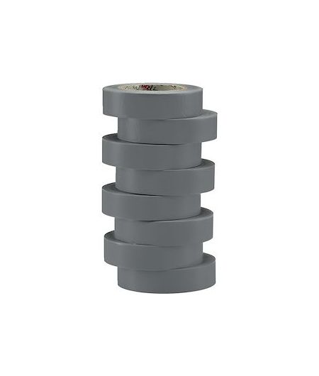 Ruban isolant - gris - Blister de 8