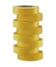 Ruban isolant - jaune - Blister de 8