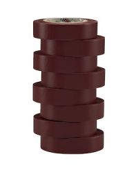 Ruban isolant - brun - Blister de 8