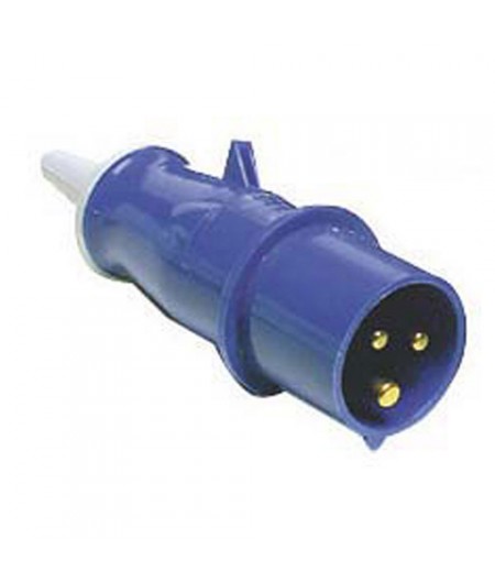 Prise P17 2P+T mâle 16A