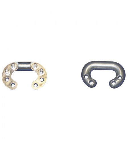 Maillon calibré à river inox - Ø 12 mm