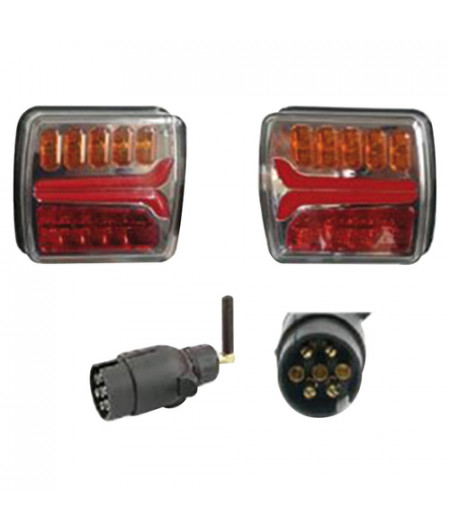 KIt feu à LED sans fils batteries rechargeables -