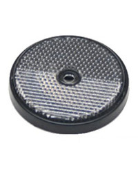 Catadioptre pour remorque - blanc 60 mm