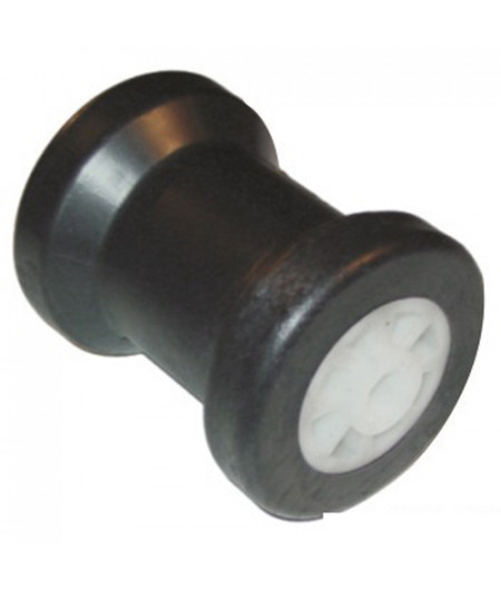 Rouleau central en PVC Ø trou 15 mm -