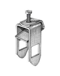 Etrier de fixation pour tube - 30 x 30 mm - pour chassis de 50 mm