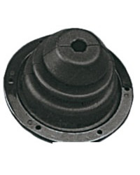 Soufflet en caoutchouc avec frette en ABS 140 mm -