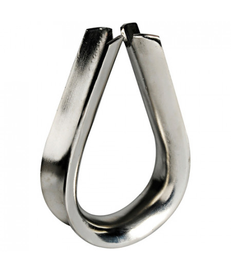 Cosse inox version lourde 22 mm -