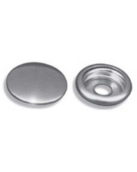 Boutons à pression A+B en inox - Lot de 1000