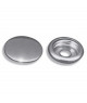 Boutons à pression A+B en inox - Lot de 1000