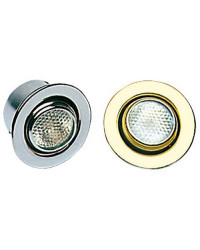 Spot encastr. laiton poli or. -