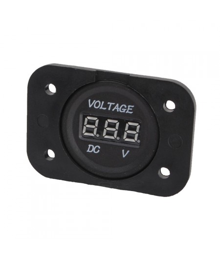Voltmètre numérique a  encastrer
