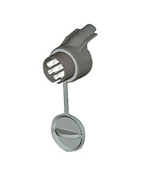 Adaptateur remorque 7 / 13 plots - 7 mâle vers 13 femelle