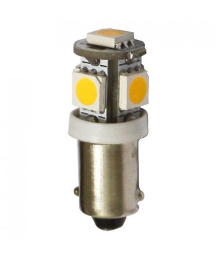 Feu de navigation 12 V BA9S 0,9 W 61 Lum -