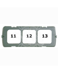 Kit pour montage simple marron -