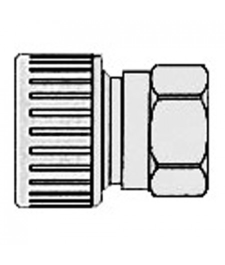Raccord laiton 3/4'' Hydrofix femelle/femelle 22 mm -