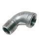 Raccord coude 90° mâle/femelle 3/4'' -