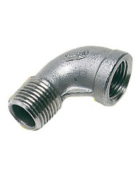 Raccord coude 90° mâle/femelle 1'' -