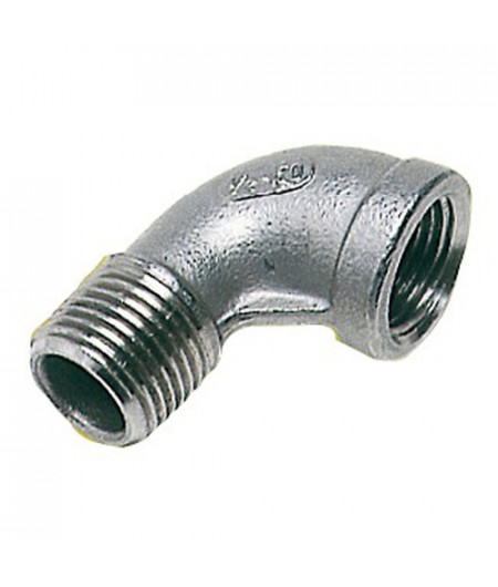 Raccord coude 90° mâle/femelle 1'' -