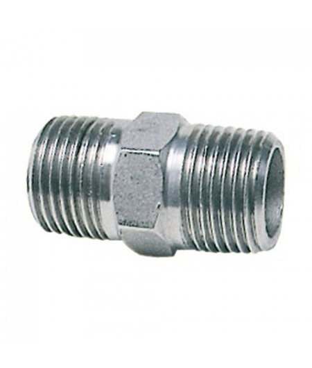 Niple double inox 1''1/4 -