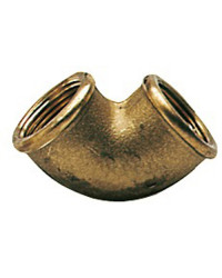 Raccord coudé 90° laiton femelle/femelle 1/2'' -