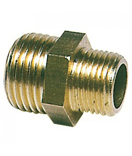 Niple laiton double 3/4'' x 1'' -