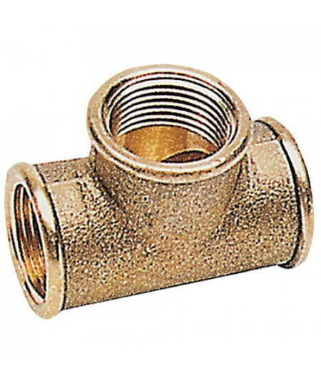 Raccord T laiton 1'' -