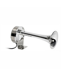 Klaxon - Avertisseur électrique - ABS chromé - 12V - 1 trompe