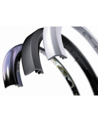 Bague de finition ronde noire 52 mm -