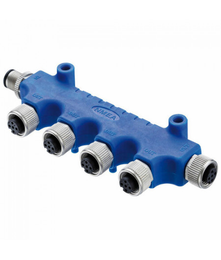 NMEA 2000 4-way connector 4A 60 V -