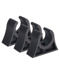 Clip noir pour tubes 60/65 mm -