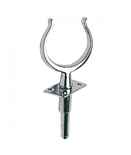 Dame de nage laiton chromé 12 x 48 mm -