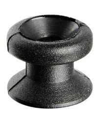 Bouton de capote - yoyo - noir - Boite de 100