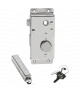 Serrure laiton chromé gauche interne 20 mm -
