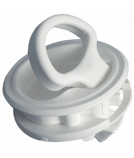 Lève-plancher nylon blanc sans serrure -