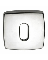 Rosaces p. serrure oval fournie en paires 45x45 mm -