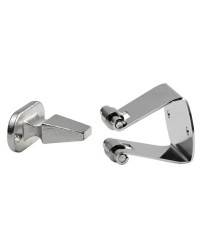 Bloqueporte rouleau inox - 34x20 mm