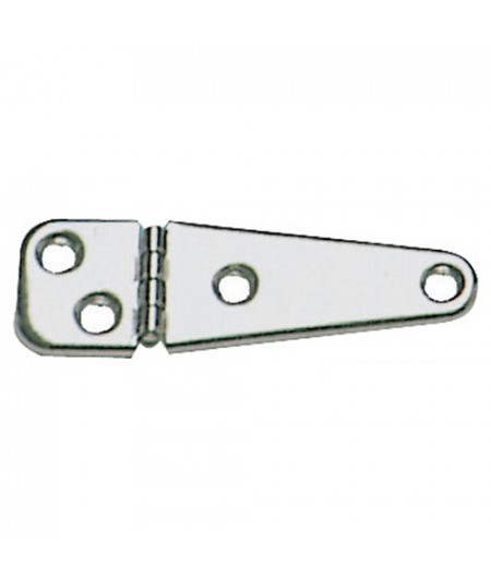Charnière moulé inox poli miror 60x32 mm -