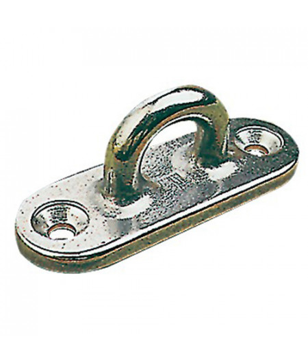Pontet AISI316 avec 2 vis 75 mm -
