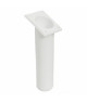 Porte canne polypr UV stabilizé carré blanc 240mm -