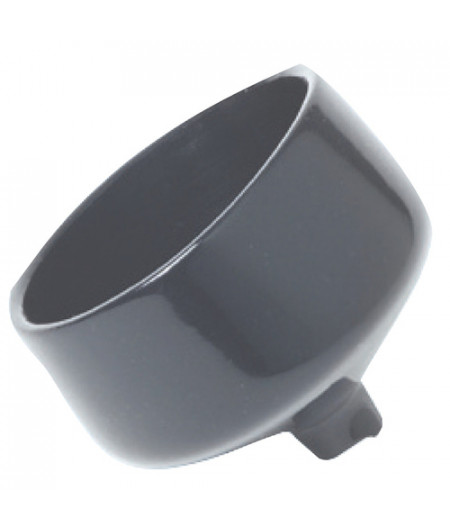 Raccord evacuation eau PVC ovale p. porte-canne -