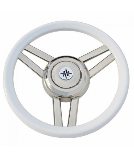 Volant Magnifico 3 branches Ø 350 mm blanc -