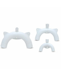 Siphon polypropylène p. WC 19 mm -