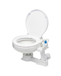 WC manuel Compact siège plastique -
